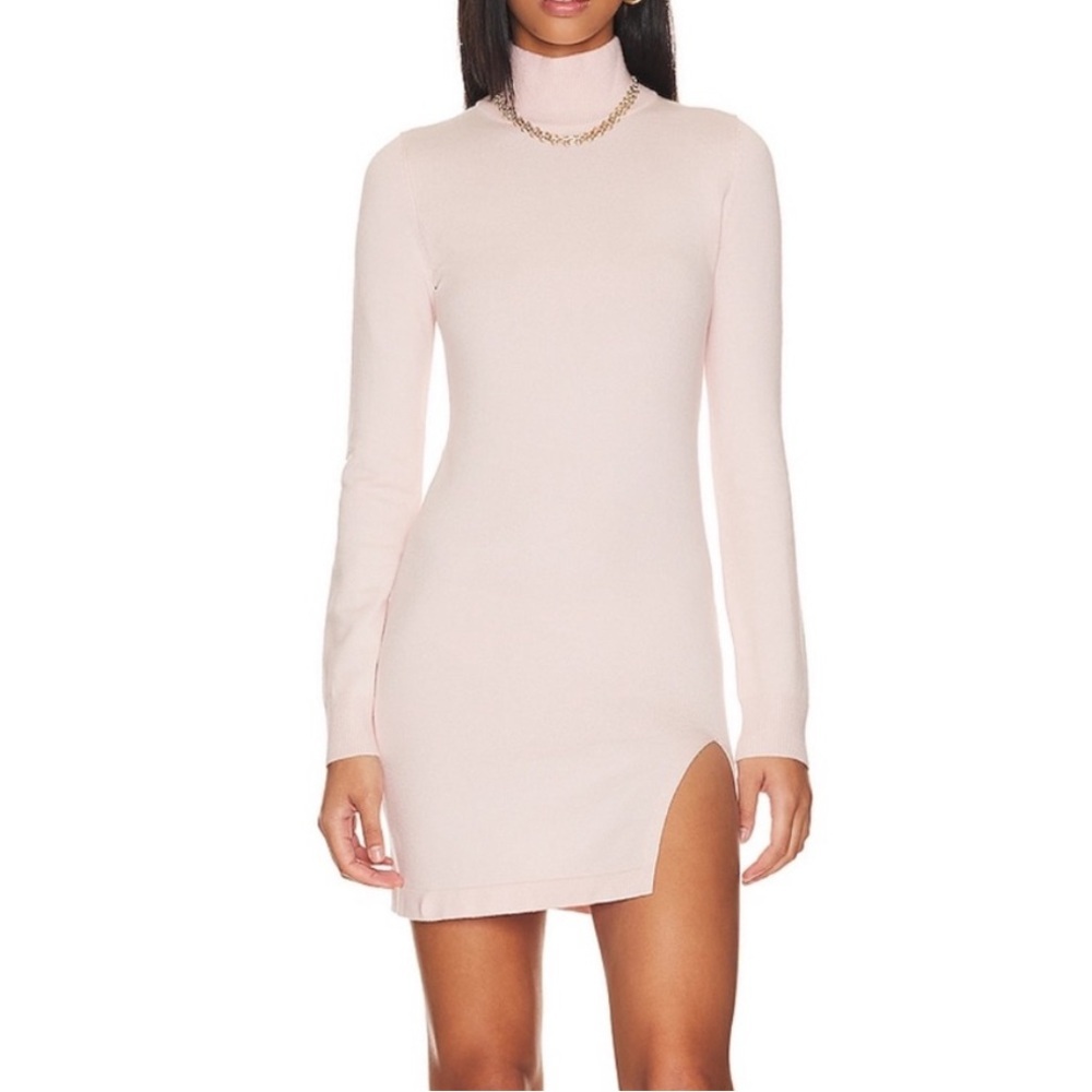 Lovers + Friends Light Pink Tamarin Sweater Dress size small